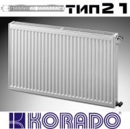 KORADO Radik,  πάνελ χάλυβα τύπου ψυγείου type 21, 400x500 - 597W ΔT60